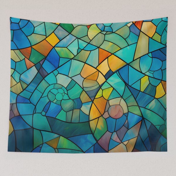 Item preview, Vibrant Islamic Geometry XIII: Abstract Composition of Interwoven Shapes and Patterns in Intense Shades. designed and sold by InsaneLEDP.