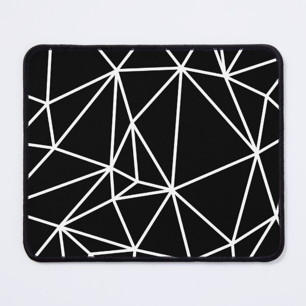 Item preview, black and white polygon designed and sold by artsimo.