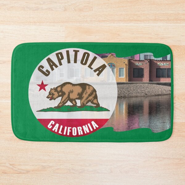 Item preview, Capitola Beach Californian Flag: Santa Cruz Coastal Living! designed and sold by EclecticCharm.