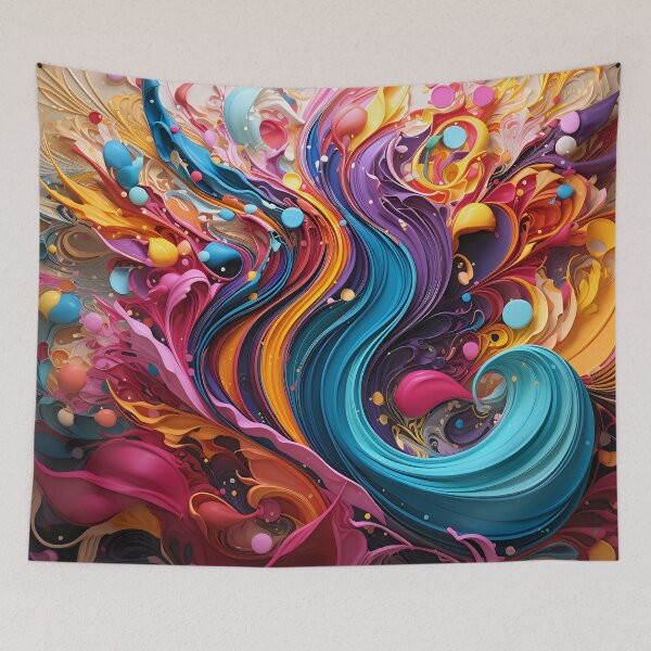 Item preview, Vibrant Islamic Geometry XV: Abstract Composition of Interwoven Shapes and Patterns in Intense Shades. designed and sold by InsaneLEDP.