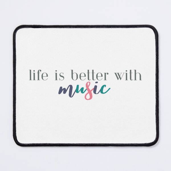 Item preview, Life is Better With Music | Band | Choir | Music Teacher | Band Teacher | Choir Teacher designed and sold by ShoniwDesigns.