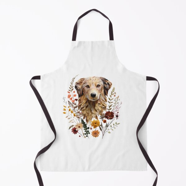 Item preview, Pressed Flower Dog designed and sold by ComerPrintCo.