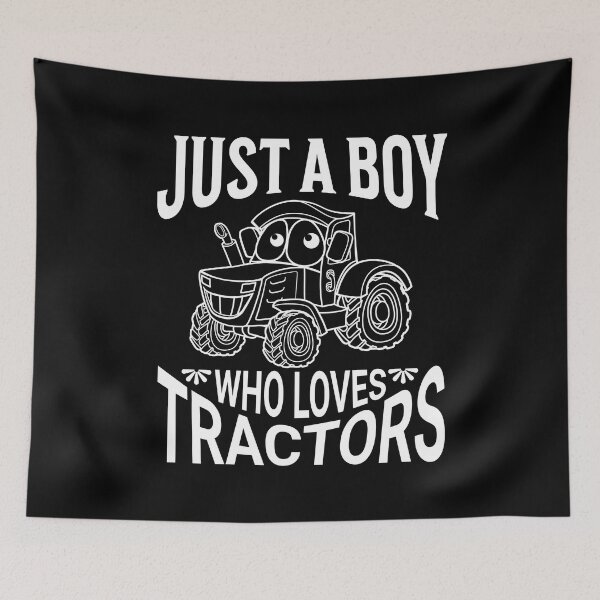 Item preview, Just A Boy Who Loves Tractors designed and sold by Affyboss6.
