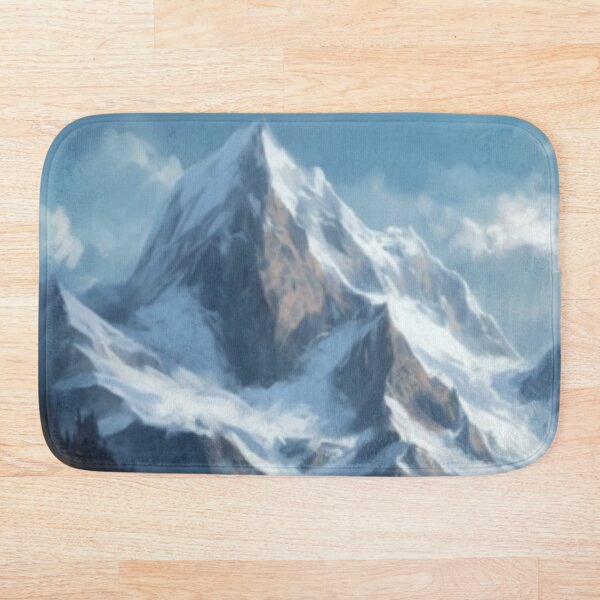 Item preview, Beautiful snow mountain landscape painting designed and sold by SPECTRA005.
