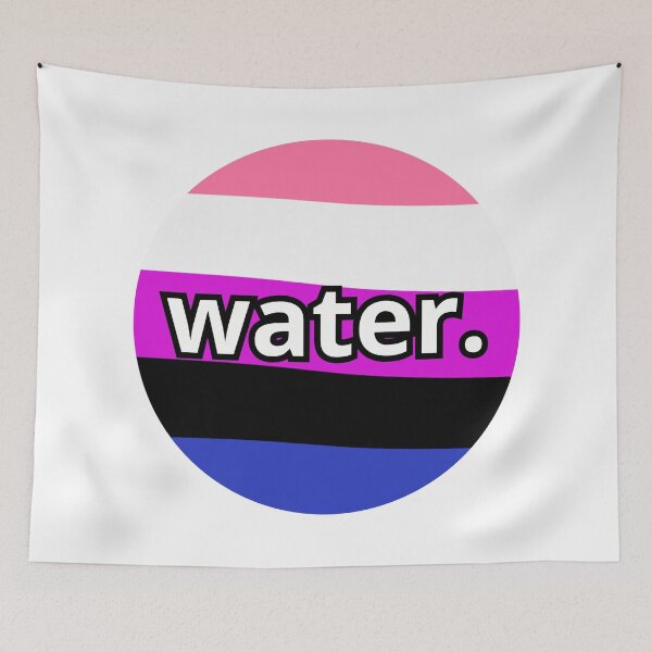 Aperçu de l'œuvre Funny Genderfluid créée et vendue par Furia LGBTQ+ Accessories.