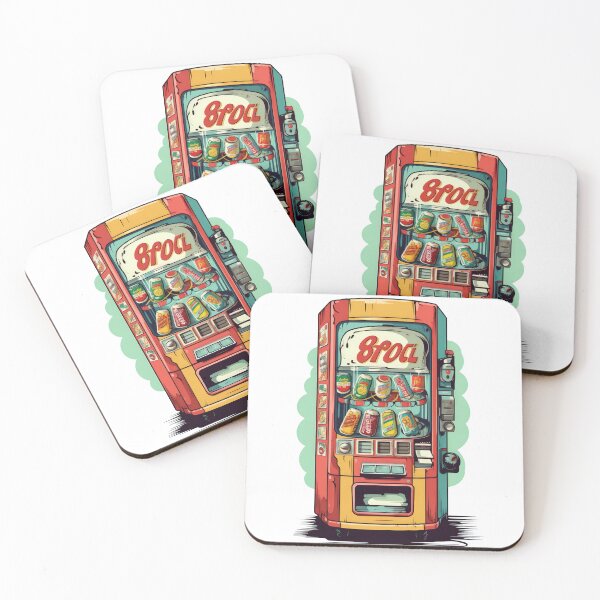 Item preview, Cartoon Vending Machine Retro style designed and sold by Sara-Design2.