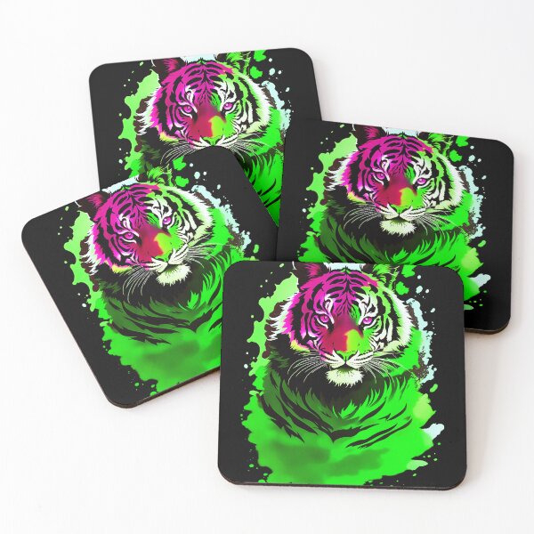 Artikelvorschau, Grüne Tiger-Spritzfarbe entworfen und verkauft von MindWave THC.