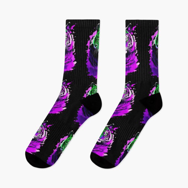 Artikelvorschau, Violette Tiger-Spritzfarbe entworfen und verkauft von MindWave THC.