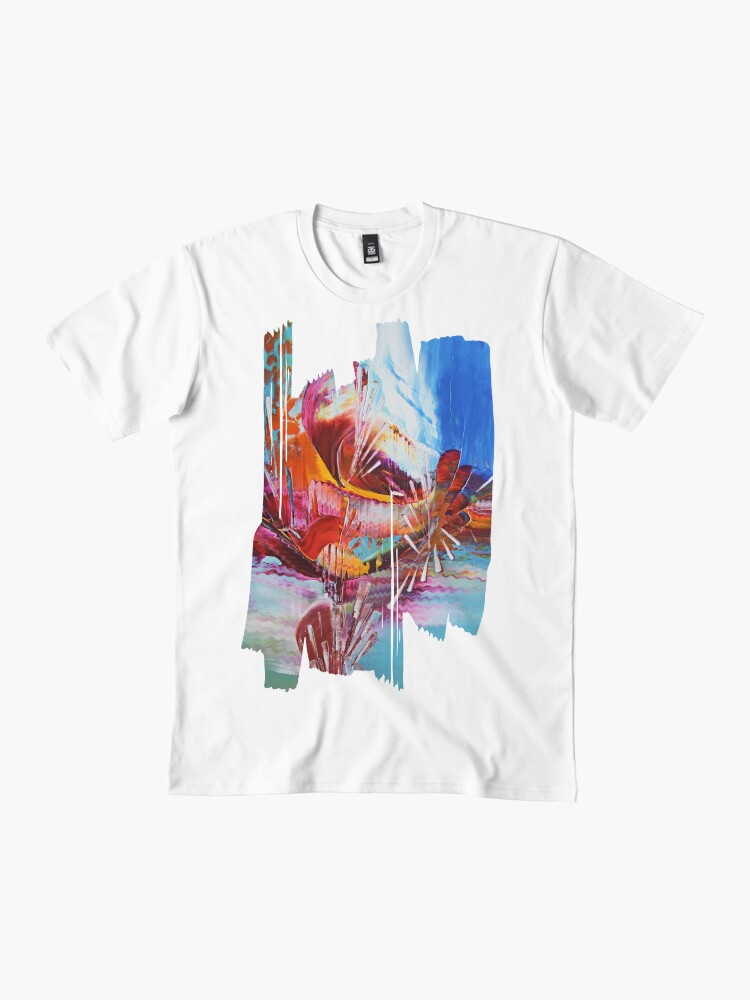 Aperçu 2 sur 4. T-shirt premium avec l'œuvre L'effet mer 3 créée et vendue par ElioraBousquet.