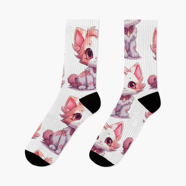 Item preview, cute pink kitty  designed and sold by Cydorshop.