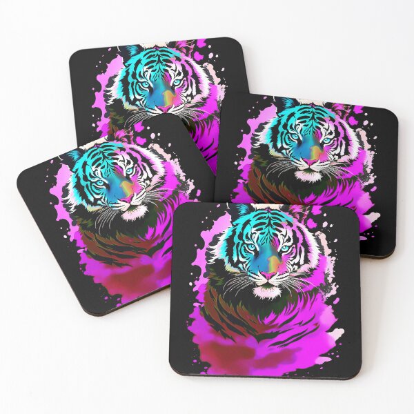 Artikelvorschau, Rosa Tiger-Spritzfarbe entworfen und verkauft von MindWave THC.