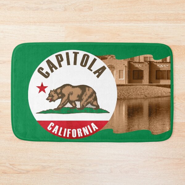 Item preview, Capitola Beach Californian Flag: Santa Cruz Coastal Living! designed and sold by EclecticCharm.