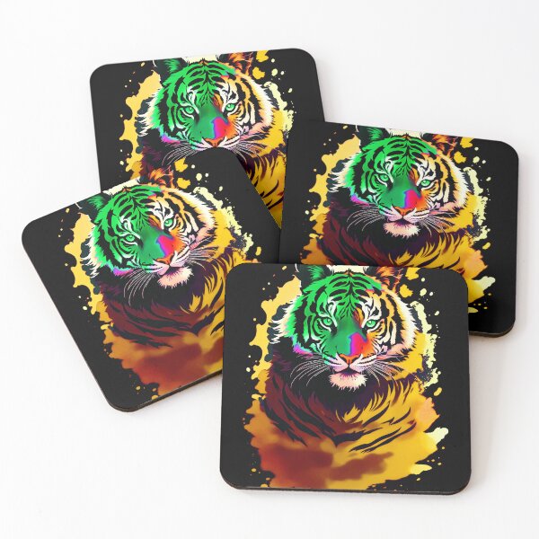 Artikelvorschau, Orange Tiger-Spritzfarbe entworfen und verkauft von MindWave THC.