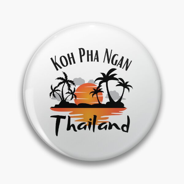 Item preview, Sunset on Koh Pha Ngan - Sunset And Palm Trees Design designed and sold by RektRepublic.