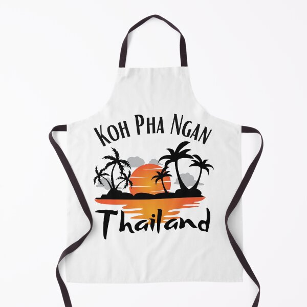 Item preview, Sunset on Koh Pha Ngan - Sunset And Palm Trees Design designed and sold by RektRepublic.