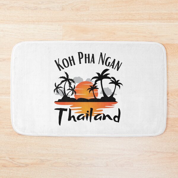 Item preview, Sunset on Koh Pha Ngan - Sunset And Palm Trees Design designed and sold by RektRepublic.