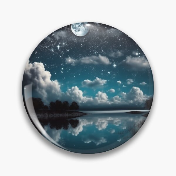 Item preview, Enchanted Moon by the Water designed and sold by MrCraneDesigns.