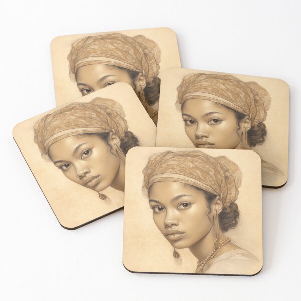 Item preview, A Sketch Portrait of a Beautiful Woman designed and sold by Sketch-Shack.
