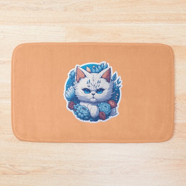 Item preview, angry blue eyed kitten designed and sold by Teddy  Martin  Estrada.