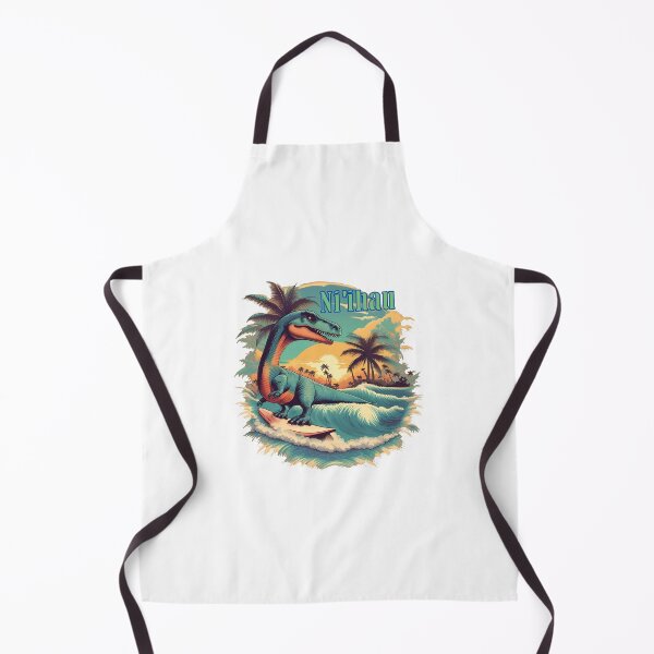 Item preview, Surfing Dino Ni'ihau designed and sold by Uncle-Hawaii.