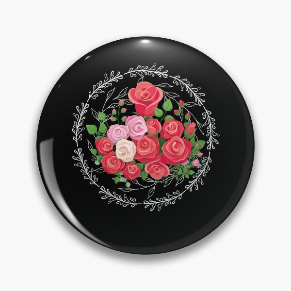 Item preview, Roses Wreath Florist Flowers Roses designed and sold by MooonTees.