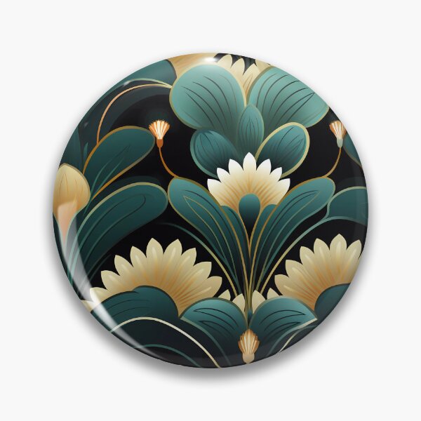 Item preview, Vintage plant pattern designed and sold by the99thstudio.