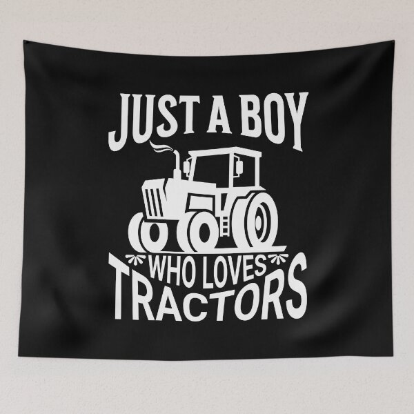 Item preview, Just A Boy Who Loves Tractors designed and sold by Affyboss6.