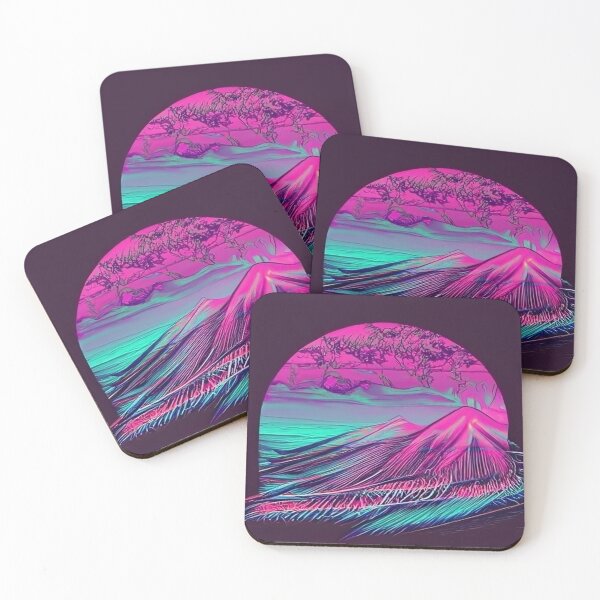 Item preview, Neon Glow on the Peaks designed and sold by Boubidou.