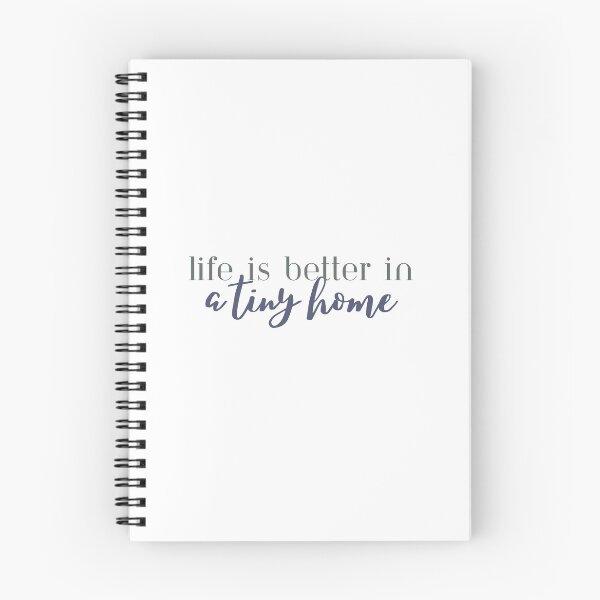 Item preview, Life is Better in a Tiny Home | Tiny House | Tiny Living | Minimalist designed and sold by ShoniwDesigns.