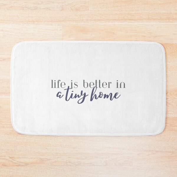 Item preview, Life is Better in a Tiny Home | Tiny House | Tiny Living | Minimalist designed and sold by ShoniwDesigns.