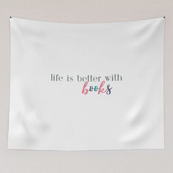 Item preview, Life is Better with Books | Books | Book Lover | Book Life | Reader | Book Girl | Kindle designed and sold by ShoniwDesigns.