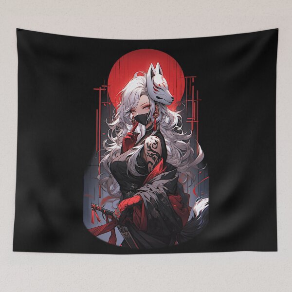 Item preview, Kitsune Ninja designed and sold by ScarletClover.