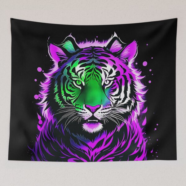 Item preview, Violet Tiger Starlight Art designed and sold by MindWave THC.