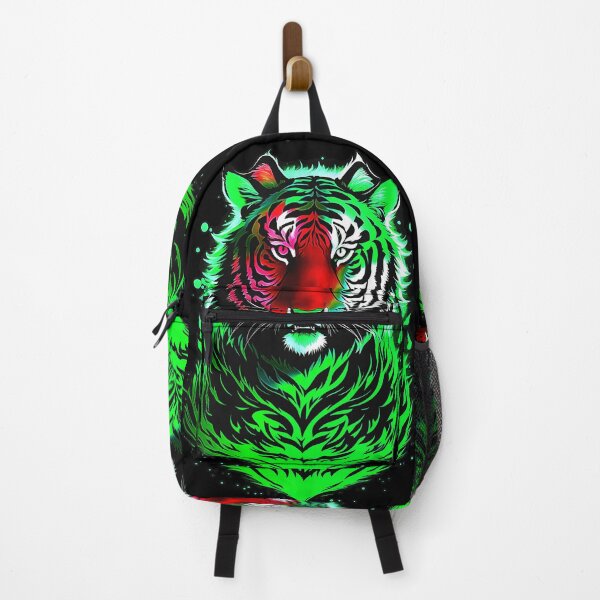 Item preview, Neon Green Tiger Starlight Art designed and sold by MindWave THC.
