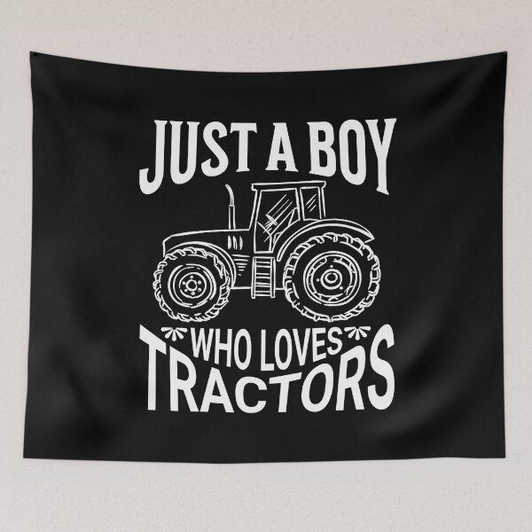 Item preview, Just A Boy Who Loves Tractors designed and sold by Affyboss6.