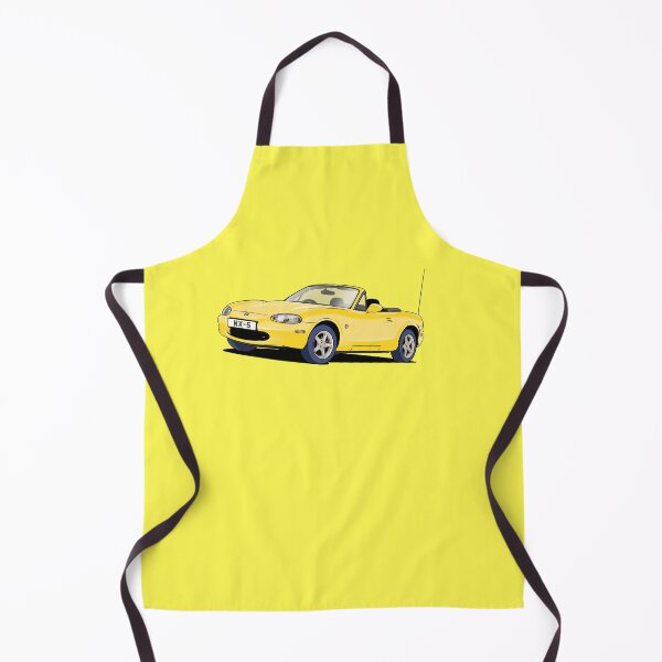 Item preview, Yellow Mazda MX-5 Mk.2 designed and sold by Webazoot Industries - Car Art.