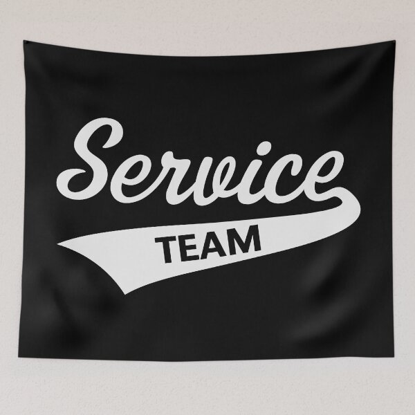 Item preview, Service Team (Workwear / White) designed and sold by MrFaulbaum.