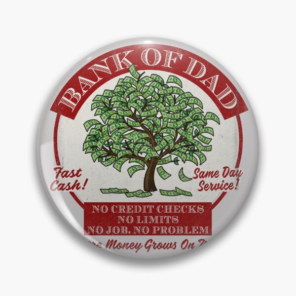 Item preview, Bank Of Dad designed and sold by Alema Art.
