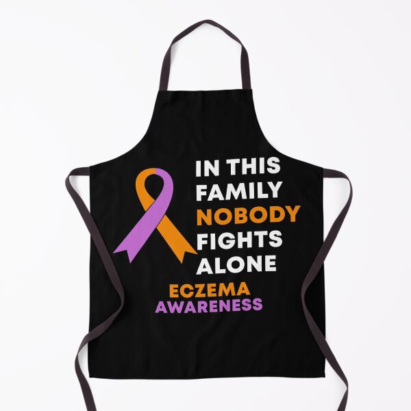 Item preview, In This Family Nobody Fights Alone Eczema Awareness designed and sold by Color-Sparkle.