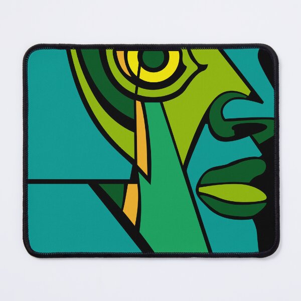 Item preview, geometric human face designed and sold by ocelotlcalli.