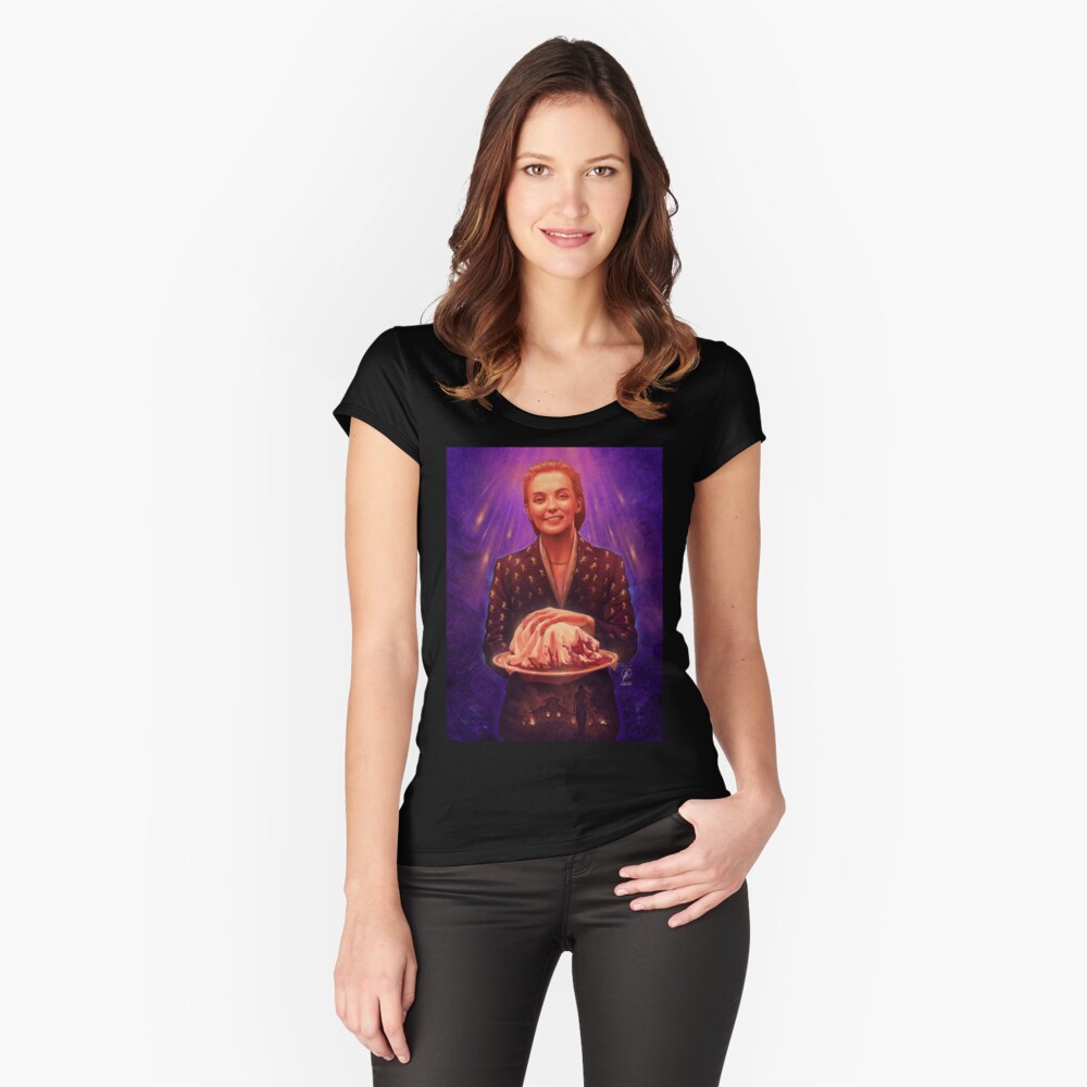 Item preview, Fitted Scoop T-Shirt designed and sold by WolfgangLeBlanc.