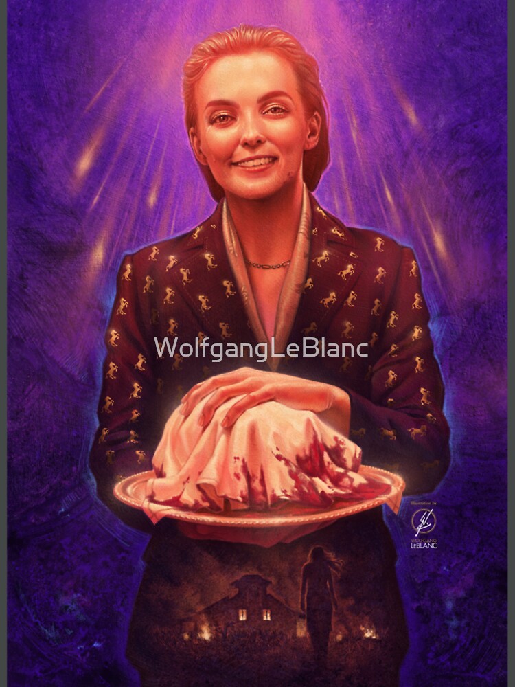 Thumbnail 6 of 6, Premium T-Shirt, Sorry Baby x (Villanelle Portrait) designed and sold by WolfgangLeBlanc.