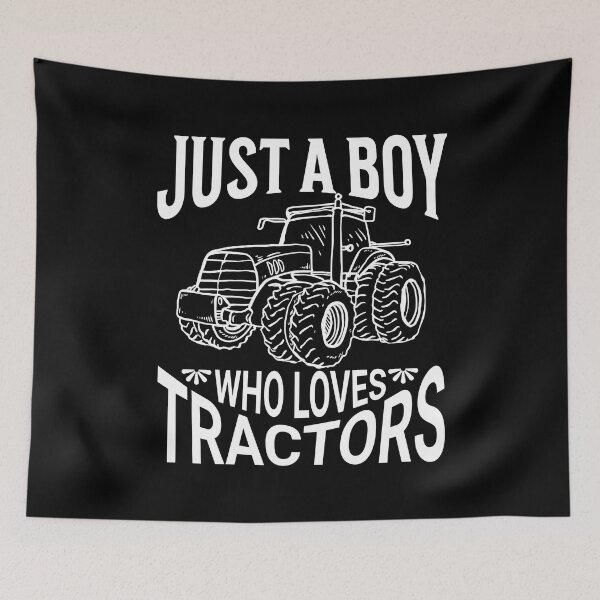 Item preview, Just A Boy Who Loves Tractors designed and sold by Affyboss6.
