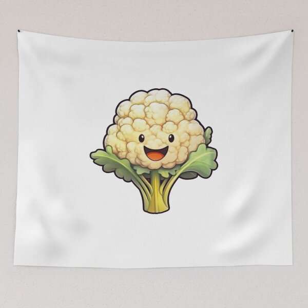 Item preview, Happy positive cauliflower  designed and sold by SmileshareShop.