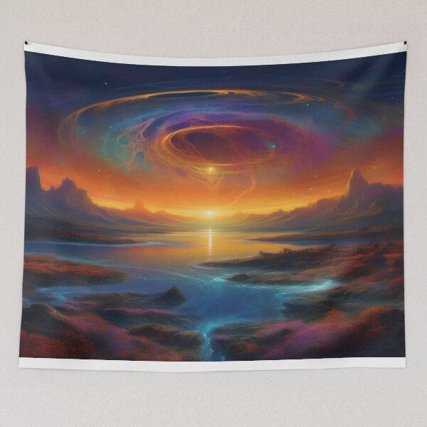 Item preview, A mesmerizing scene that inspires a surge of energy designed and sold by Storm20k.