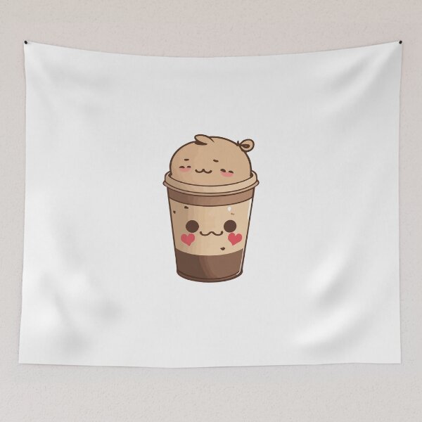 Item preview, Cute and Cozy: Delightful Sticker Featuring a Charming Coffee Mug, Perfect for Coffee Lovers and Cozy Vibes Enthusiasts designed and sold by Koolzilla.