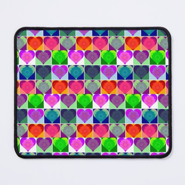 Item preview, Colourful Heart Pattern  designed and sold by larissa-myrie.