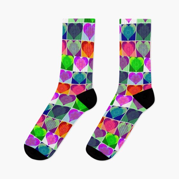 Item preview, Colourful Heart Pattern  designed and sold by larissa-myrie.