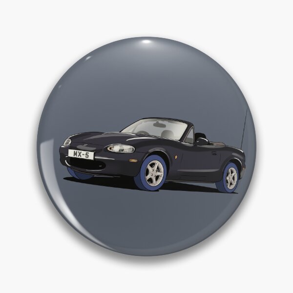 Item preview, black Mazda MX5 designed and sold by Webazoot Industries - Car Art.