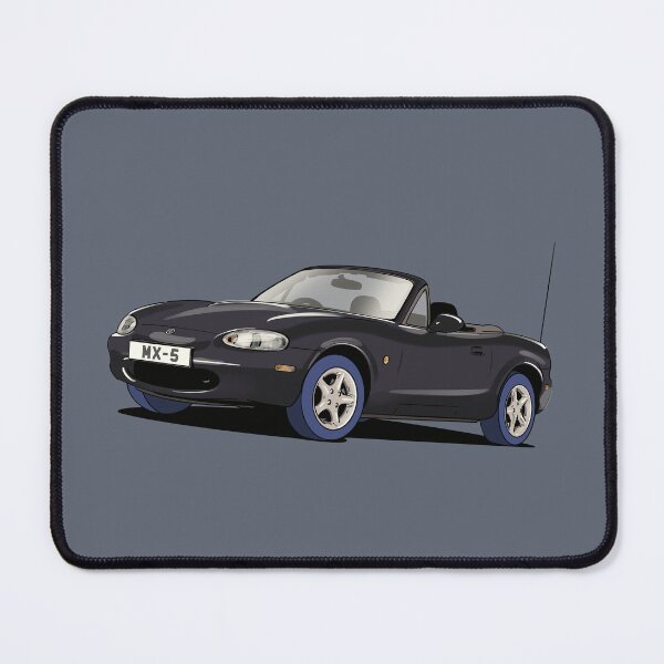 Item preview, black Mazda MX5 designed and sold by Webazoot Industries - Car Art.